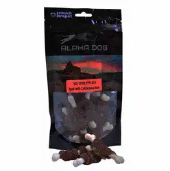 חטיף אלפא עצם סידן בציפוי בקר 80 גרם