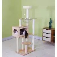 מתקן גירוד בית וקפסולה 4 עמודים 141 ס"מ