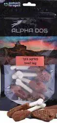 חטיף אלפא דוג פולקע בקר 80גרם