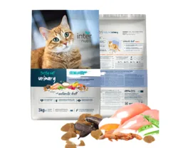 אינטר נוטרי יורינרי רפואי לחתול  - 3 ק"ג 