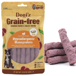 חטיף היפואלרגני בטעם ברווז 80 גרם